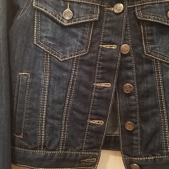 Earl Jean NEW denim jacket-NWOT! - Picture 3 of 5